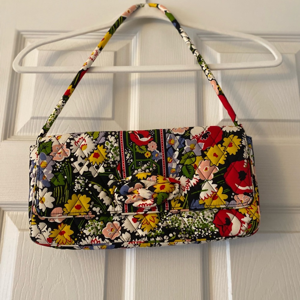 Vera Bradley Floral Baguette Bag